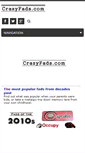 Mobile Screenshot of crazyfads.com